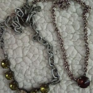 2 sabika necklaces